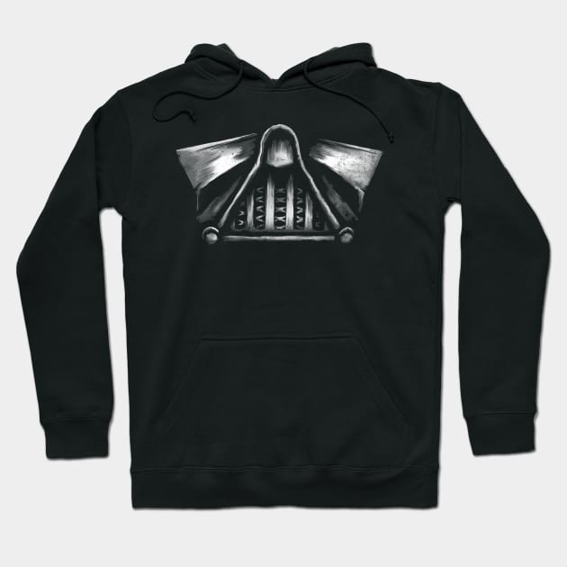 Bad Guy Sci-fi Mask Hoodie by kg07_shirts